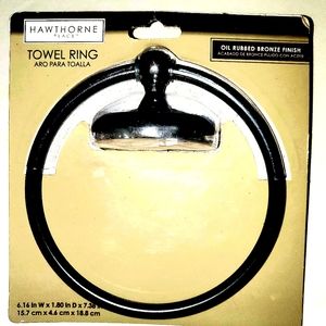 Hawthorn Towel Ring Oil Rubbed Bronze Finish